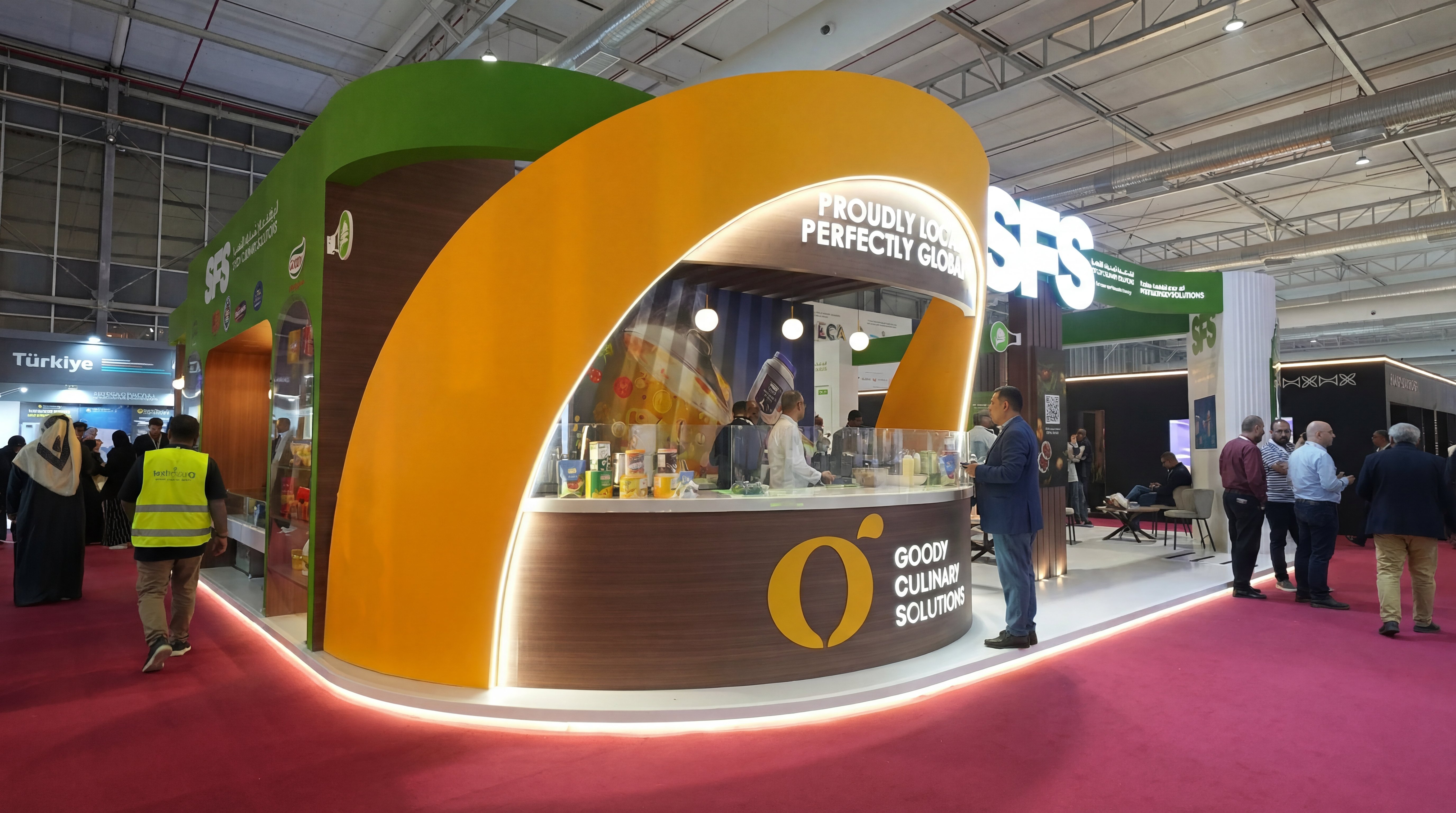 المتخصصة لخدمات الأطعمة (SFS) وقودي لحلول الطهي (GCS) يشاركان في معرض Saudi HORECA 2025
